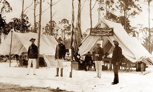 157th Indiana Volunteer Infantry Headquarters, Florida