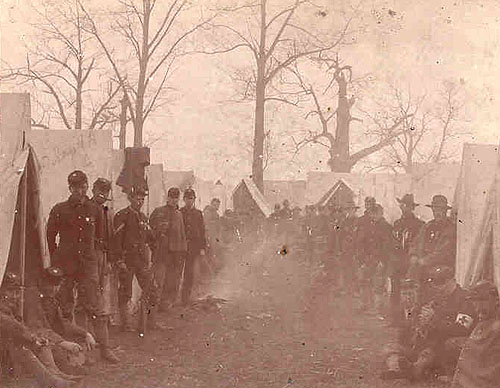 15th Pennsylvania Volunteer Infantry at Camp Hastings