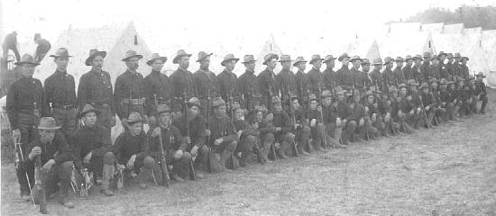 The 32nd Michigan Volunteer Infantry, Co. H, 1898