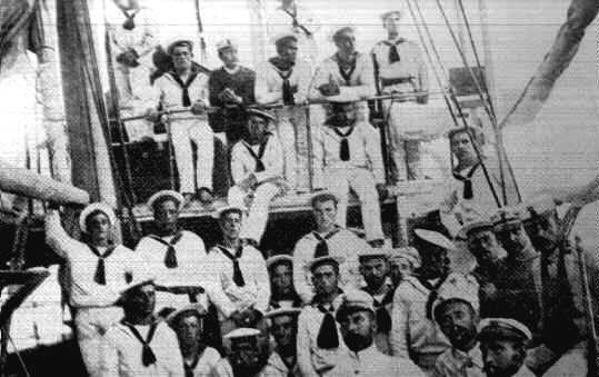 Crew of the Spanish Gunboat Contramaestre