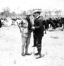 Richard Harding Davis and Theodore Roosevelt