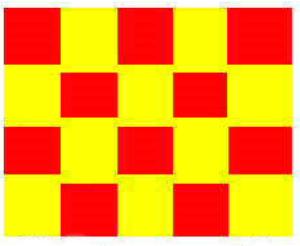 Spanish Nautical Pilot's Flag, 1898 Spanish Nautical Pilot's Flag, 1898
