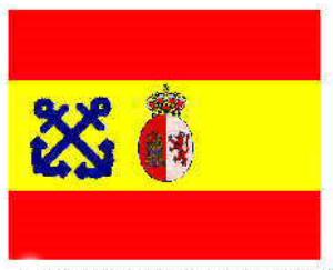 Spanish Naval Ministry Flag, 1898 Spanish Naval Ministry Flag, 1898