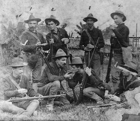1st Idaho Volunteer Infantry, Co. B, 1898