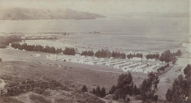 1st New York Volunteer Infantry in San Francisco, 1898