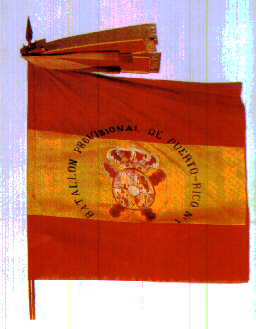 flag of the First Provisional Light Battalion of Puerto Rico