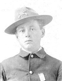 Clark Messenger, 20th Kansas Volunteer Infantry, Co. F