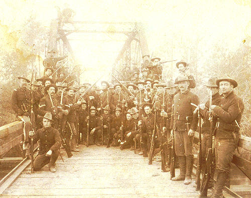 Members of the 2nd Missouri Volunteer Infantry, Co M.