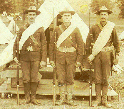 Members of the 2nd Missouri Volunteer Infantry, Co. M