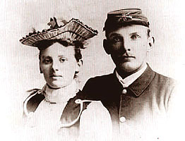 Sgt. John Henry Streich (2nd Wisconsin Vol. Inf.) and Louise Streich
