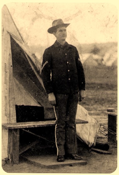 Cpl. Charles Allen Slaton of Co. H 3rd Kentucky