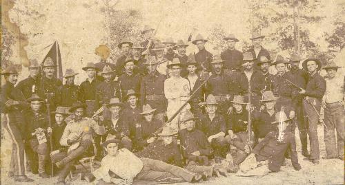 4th Virginia Volunteer Infantry at Jacksonville, Florida, 1898