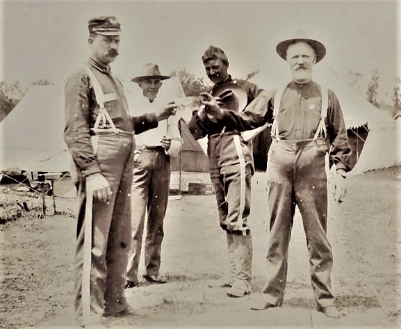 7th Ohio Last Dollar in Camp, 1898