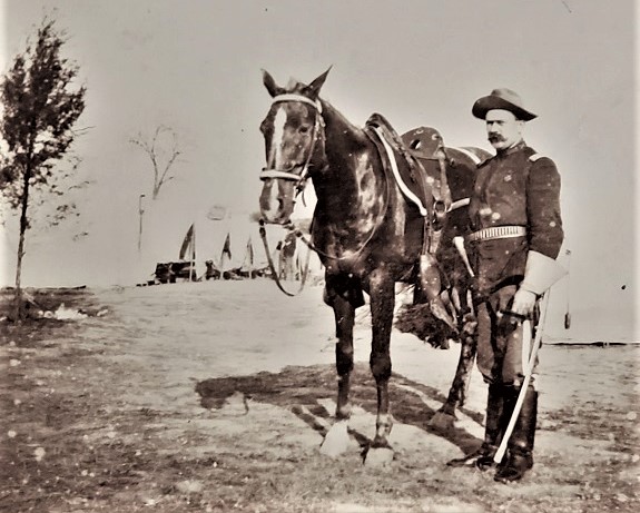Maj. Edward Wiedler, 7th Ohio Volunteer Infantry, 1898