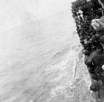 Burial at Sea of Pvt. Okey Eddy, 8th Ohio, 1898