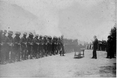 Funeral of Chaplain Kieffer, 8th Ohio, 1898