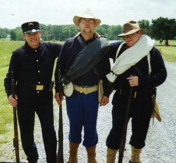 Uniform Variations, 9th U.S. Infantry Living History Group