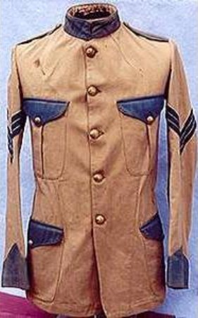 Model 1898 Khaki Uniform, Front