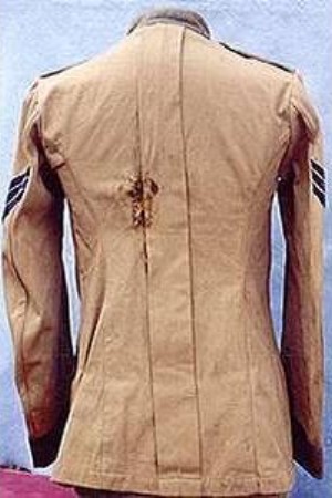 Model 1898 Khaki Uniform, Back
