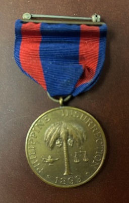 Jenny Edmunds' Philippine War medal