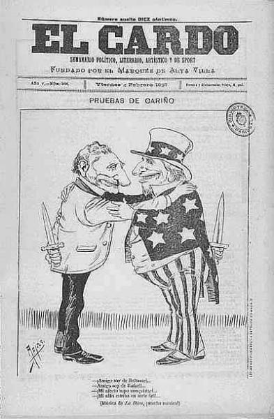 Delome and McKinley Cartoon on El Cardo