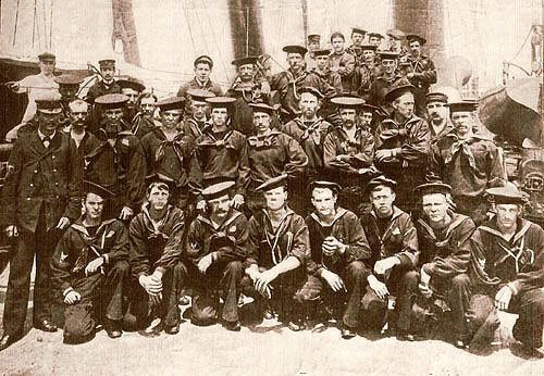 Crew of the U.S.S. Hist, 1898 Crew of the U.S.S. Hist, 1898