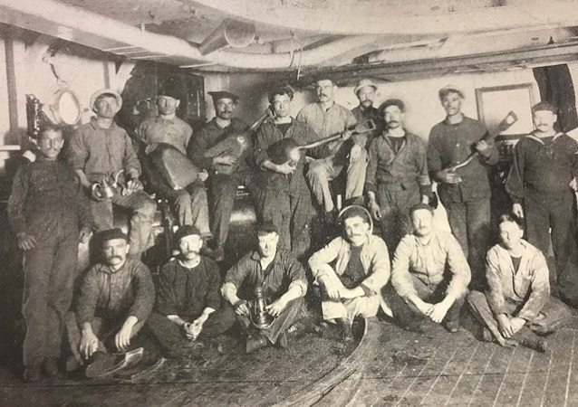 Crewmen of the Battleship MAINE