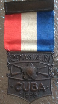 Front - 2nd Massachusetts Volunteer Infantry Commemorative Medal