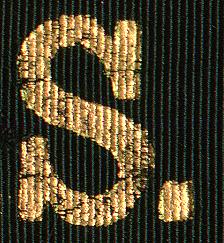 Cap Talley - Painted Letters Hat Band - Painted Letters