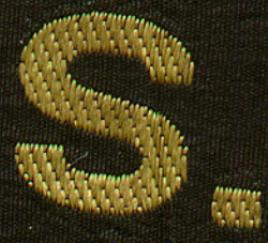 Cap Talley - Embroidered Letters Hat Band - Embroidered Letters