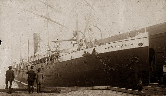 Transport Australia in the Spanish American War Transport Australia in the Spanish American War