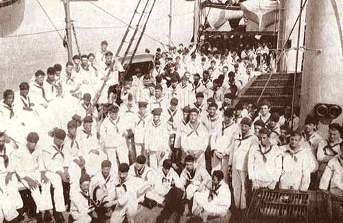 The Crew of the Cruiser U.S.S. Baltimore
