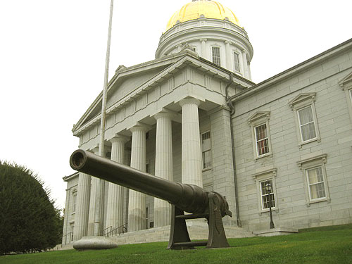 A Gun Recovered from the Cruiser Castilla in Vermont