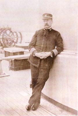 Capt. Francis A. Cook of the USS Brooklyn