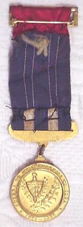 Back - Gold Cuban Liberator Medal