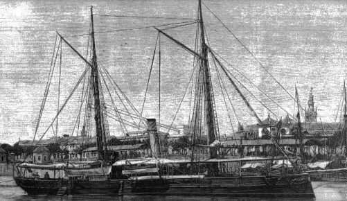 Spanish Second Class Gunboat Eulalia
