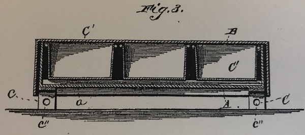 Cutaway view of the Buzzacott Stove