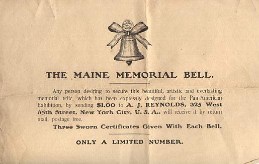 Paper accompanying the 1901 bell Paper accompanying the 1901 bell