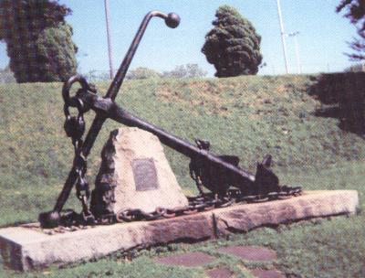 Anchor from the Battleship Maine, Reading, PA