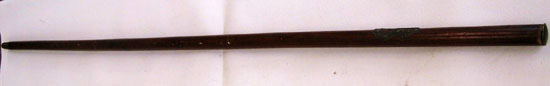 Cane made from pieces of the Battleship Maine