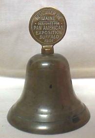 1901 bell made from the Battlehship Maine 1901 bell made from the Battlehship Maine