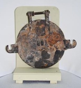 Porthole Cover from the Battleship USS MAINE Porthole Cover from the Battleship USS MAINE