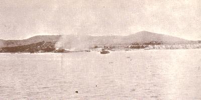 The landing of the Marines at Fisherman's Point, Guantanamo Bay, Cuba