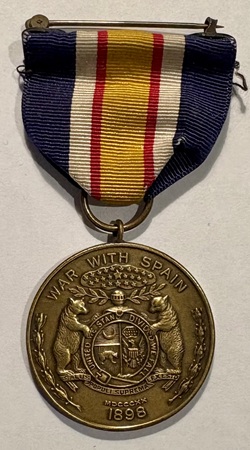 Front -  Missouri Volunteers Medal