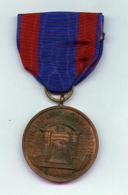 Front - U.S. Navy Philippine Campaign Service Medal