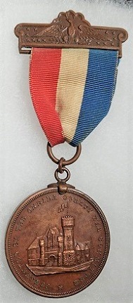 Front - 1st New York Cavalry Medal