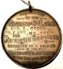 City of St. Louis Volunteers Medal back City of St. Louis Volunteers Medal back