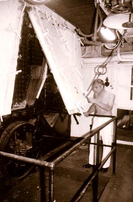 A Boiler Room aboard the Cruiser Olympia