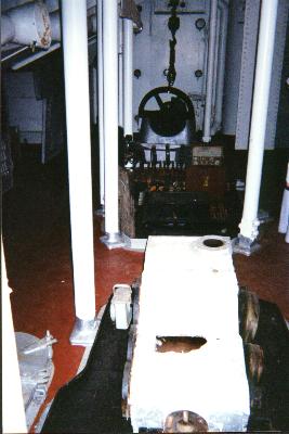 The dynamo room aboard the cruiser Olympia