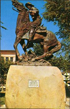 "Buckey" O'Neill statue in Prescott, Arizona
